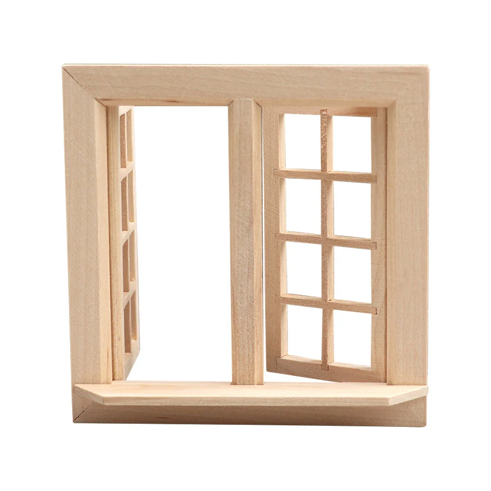 

Windowminiature Windows Furniture House Mini Frame Wooden Accessories Wood Door Shutters Modelgnome 12 1 Micro Landscape