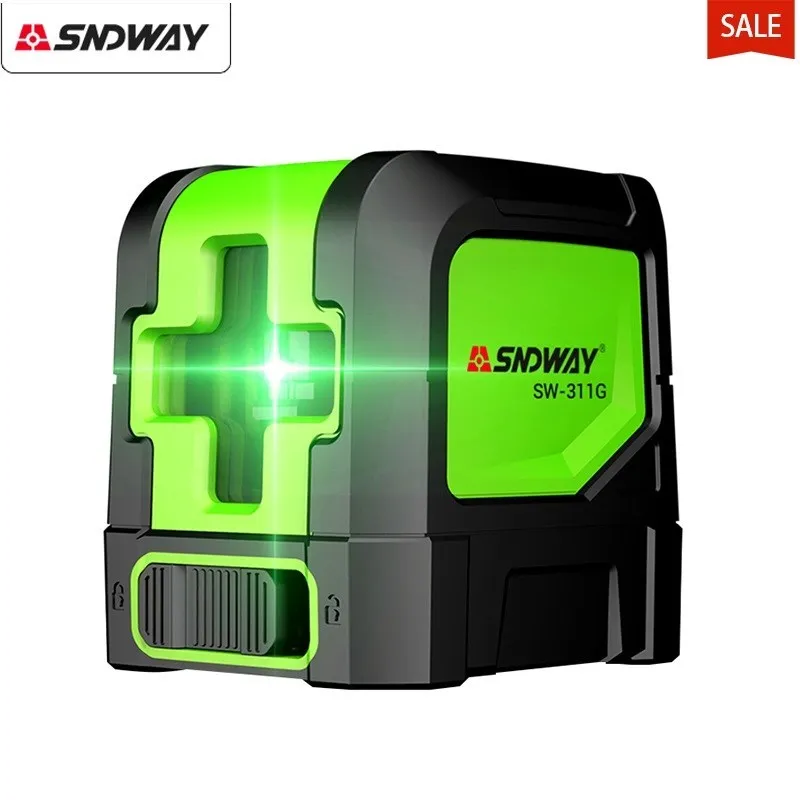 

SNDWAY Laser Level Vertical Horizonta Measuring 2/12 Lines Self Leveling Green Red Laser BeamLine Measuring Tool Special Offer