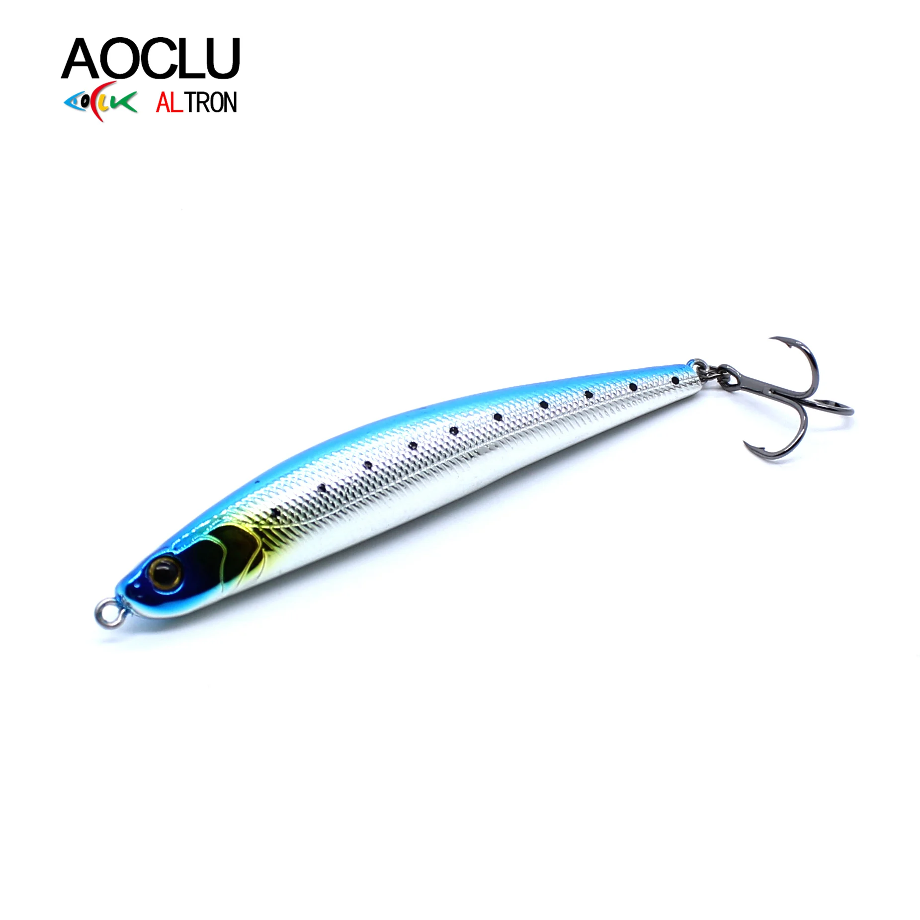 

AOCLU Wobblers Super Quality 9cm 28.8g Sea Fishing Lure Jig Hard Bait Stick Pencil Sinking Bass Fresh Salt Water 6# VMC Hooks