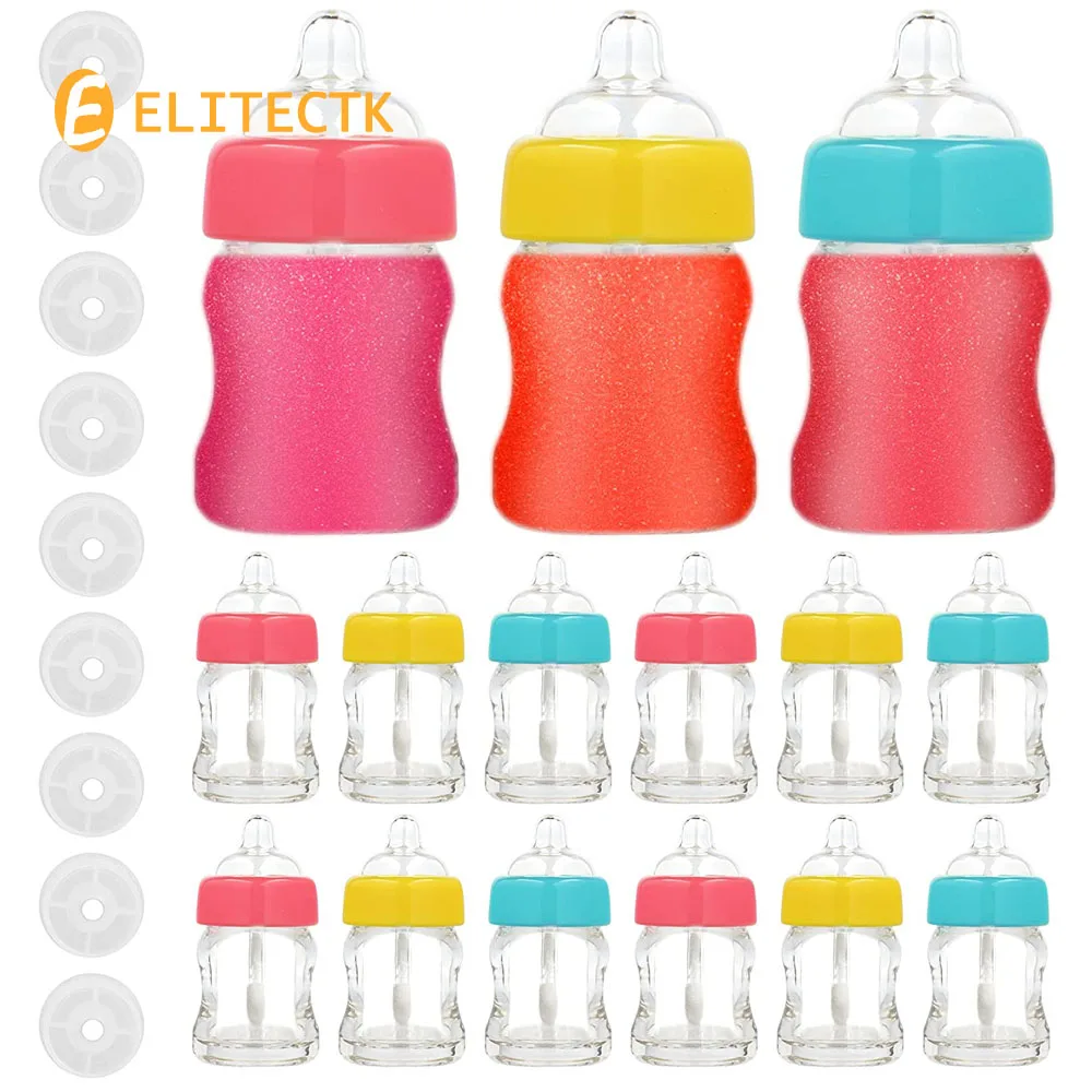 Пустой тюбик для блеска губ 15 шт. Детская Бутылочка в форме стеклянная трубка