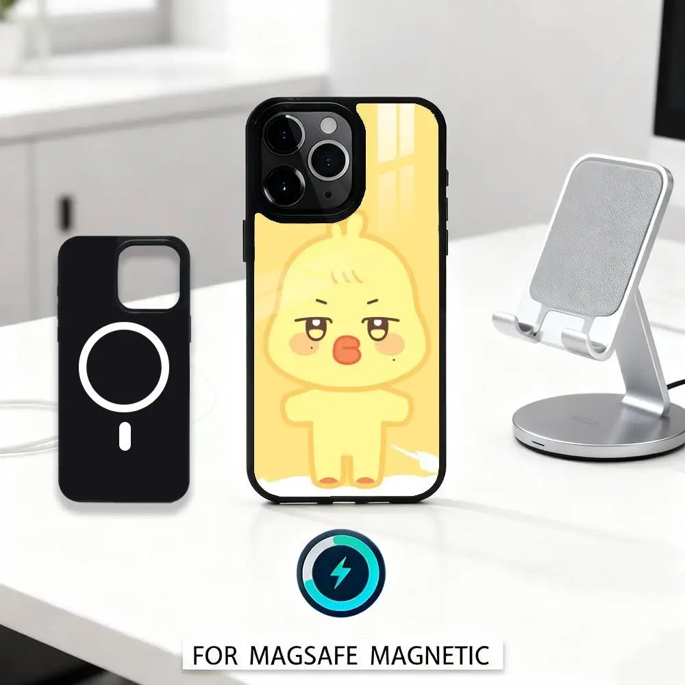 Чехол для телефона C-Cute A-ANITEEZ для iPhone 17, 16, 15,14,13,12, Pro, Max, магнитный для беспроводной зарядки Magsafe (art.: 3920d41014eb4) - 3920d41014eb4