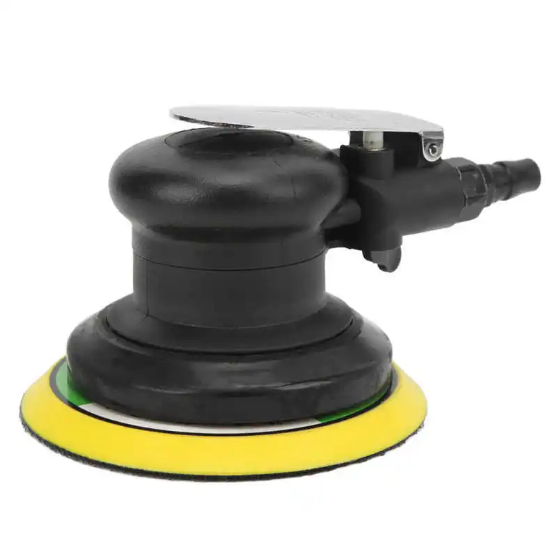 

5in Pneumatic Sander 12000RPM Low Noise Air Sanding Grinding Polishing Machine Air Sander for Car Body Furniture Metal
