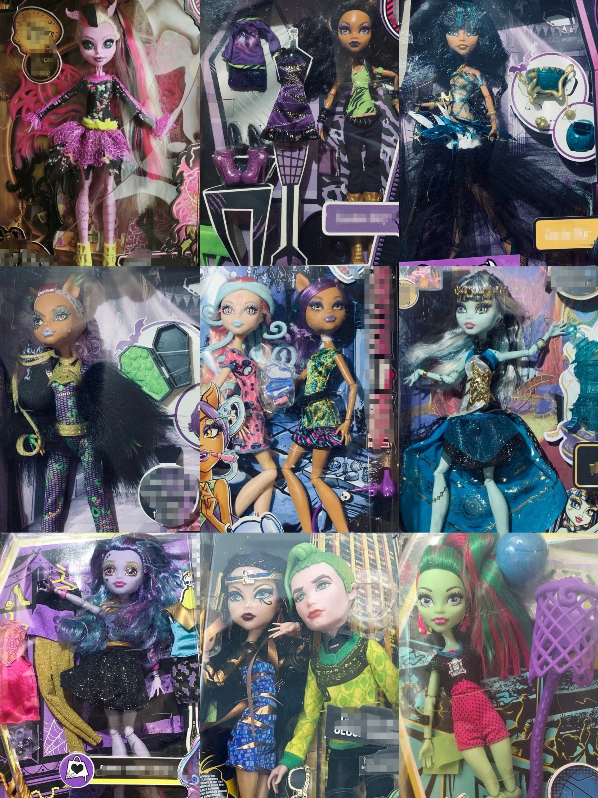 New Surprise Doll Monster High DOLL G3 Ghoulia Yelps Doll with Blue Hair  Pet and Accessories Girls Holiday Gift - AliExpress