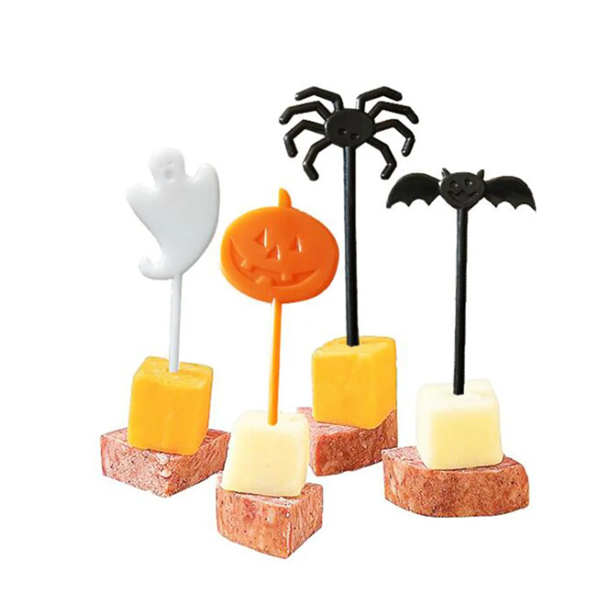 

40 Decorative Cupcake Decor Fruit Forks for Party Festival