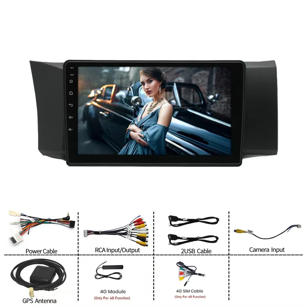 8 ГБ + 128 Android 14 автомобильный мультимедиа для Toyota Scion FR-S Subaru BRZ GT86 GT 86 2012-2020 2021 GPS