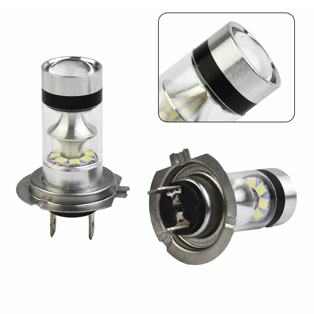 

Car Fog Light Headlights Bulbs Right 100W 1100LM 2pcs/Set 360° DC 12V-28V H7 Headlight Conversion High Low Beam