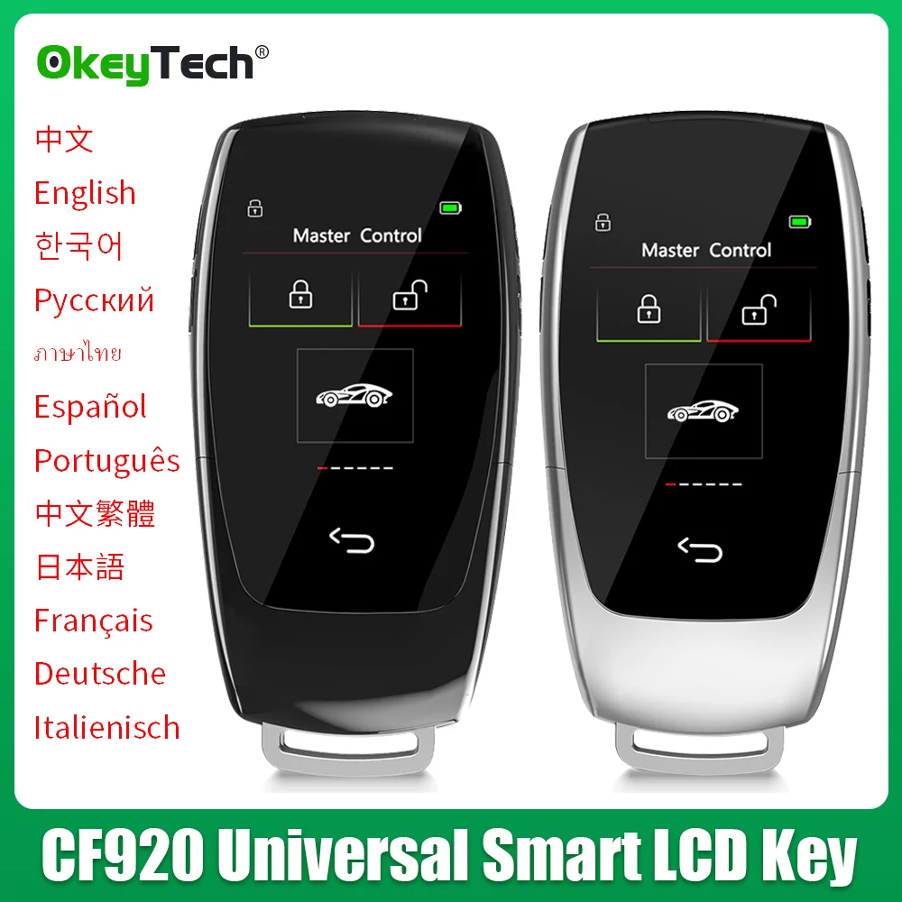 

CF799 Universal Modified Smart Remote LCD Key English/Korean Keyless Entry For Benz/BMW/Kia/Toyota/Audi/Ford/Hyundai/Honda/VW