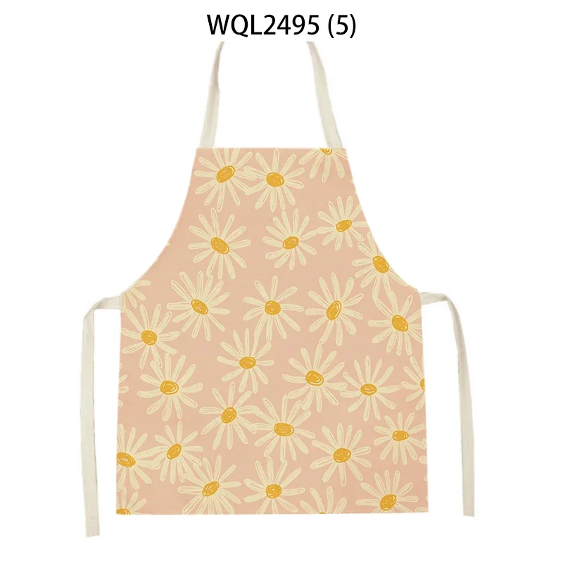 

Льняной фартук 68x55 см