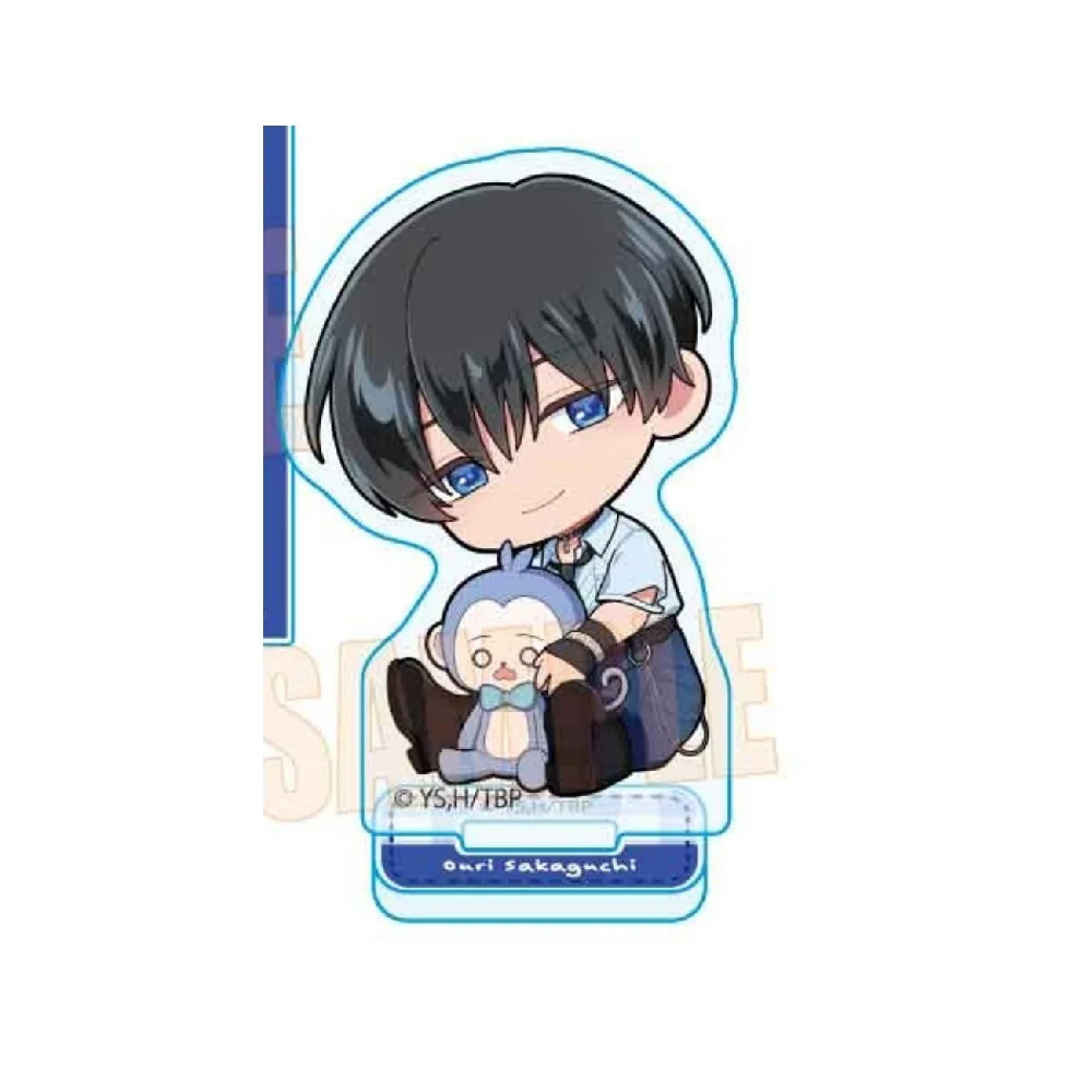 Фото Новая акриловая подставка-брелок Tamon's B-Side Tamon-kun Hug Ver 10CM, двусторонняя, 2026, аниме-серия, Фукухара Тамон, подарок для фанатов №5