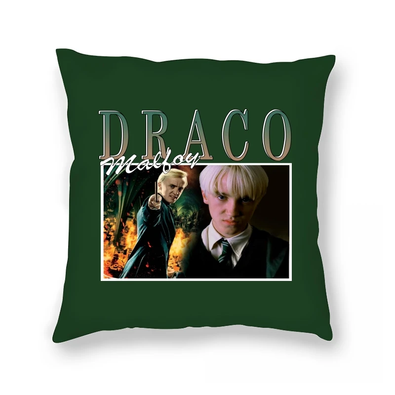 

Draco Malfoy Pillow Case Vintage Retro Casual Unisex PS 34