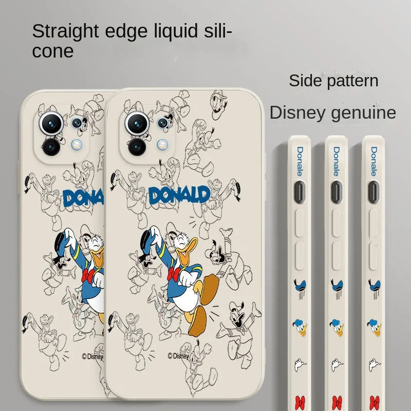 

Disney New Cartoon Phone Case Anti-Drop Protective Cover for Xiaomi Mi 11 10 9 8 Pro CC10 Mi10 Lite CC9Pro Silicone Soft Case