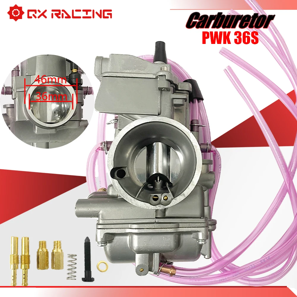

Мотоциклетный карбюратор Keihin PWK Карбюратор PWK 36S 38S AG Air Striker для KT 250exc TE250 для Kawasaki Kx125 для Yamaha YZ250