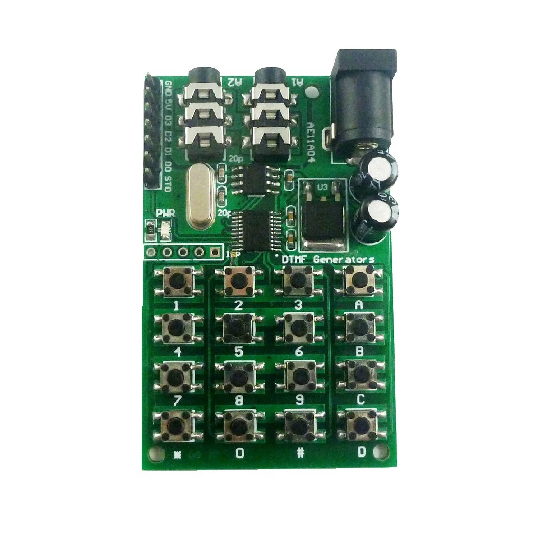 AE11A04 DTMF Φ голосовой фотомодуль для MT8870/CE004/CE005 Набор клавиатуры MCU управление DC 5-24V