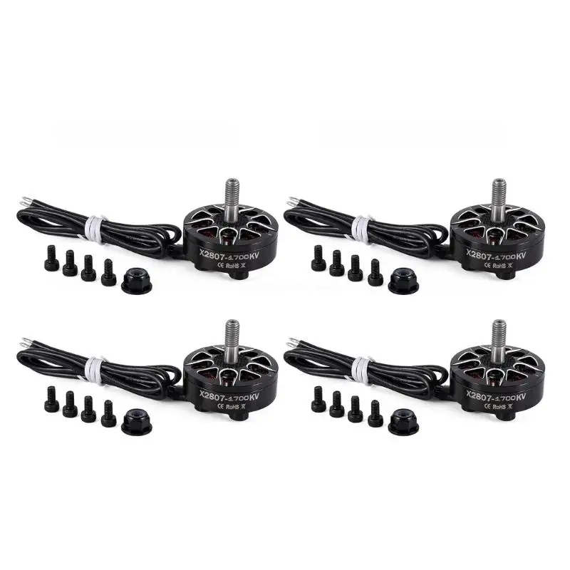1300KV 1500KV 1700KV 2-6S Бесщеточный двигатель 2807 для FPV 7 дюймов LR7 Траверсирующий