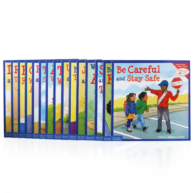 15 Books/Set Learning To Get Along Children Educational English Picture Story Book Social Skills IQ EQ Practice For 5-10 Years enlarge