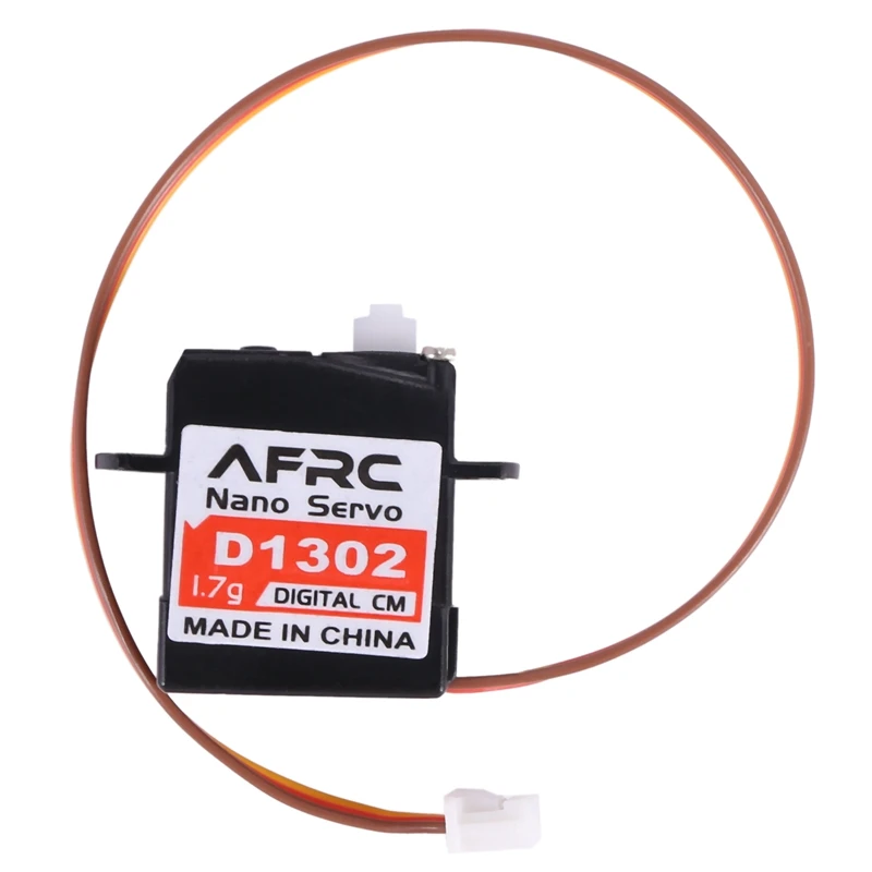 AFRC-D1302 Mini 1 7G большой крутящий момент Мини цифровой сервопривод JST Коннектор для