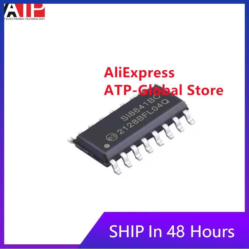 1PCS Original In Stock SI8641BC-B-IS1R Digital Isolator 3.75 KV 3 Forward SOIC-16 Integrated Chip IC Electronic Components BOM