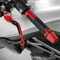 motorcycle aluminum brake clutch levers handlebar hand grips ends for ducati diavel 2011 2012 2013 2014 2015 2016