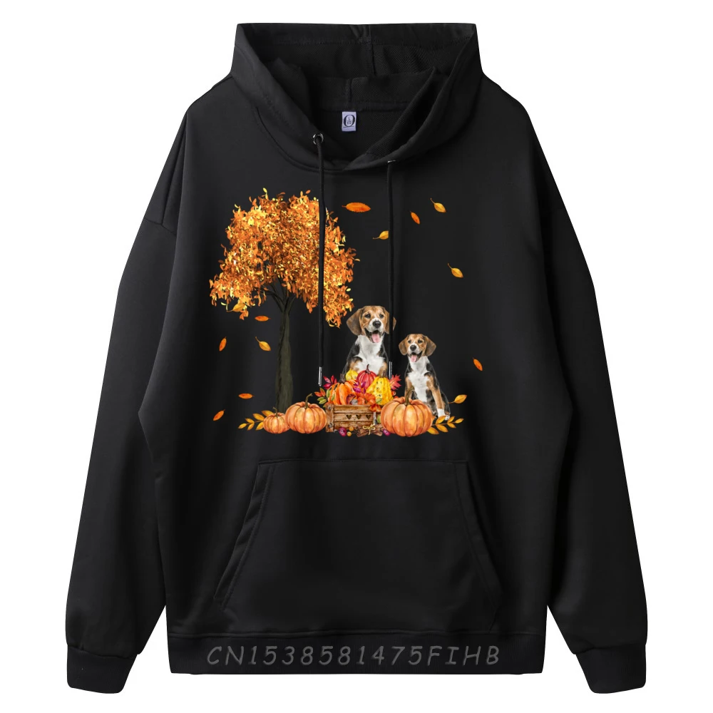 Бегль осенний лист осенняя футболка для любителей собак День Благодарения