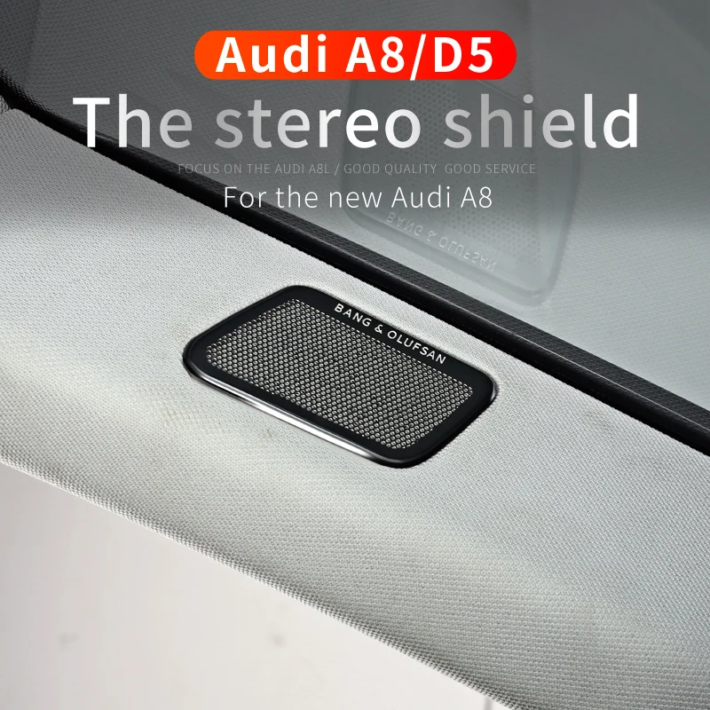 

For 2018-22 years Audi a8 s8 d5 accessories modification Interior decoration Front sound cover Column A Horn stick