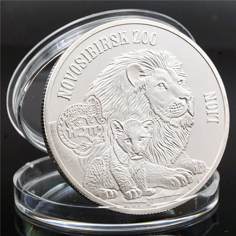 

Zoo Lion British Virgin Islands Queen Elizabeth II Imitation Commemorative Coin Copy