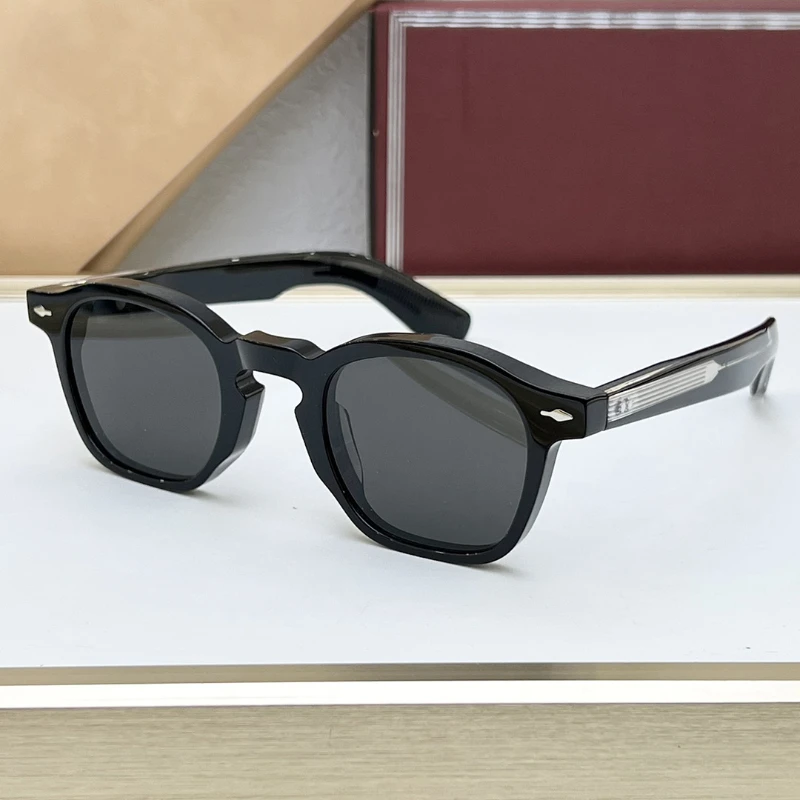 Солнцезащитные очки 44 размер винтажная ацетатная оправа для очков мужчин