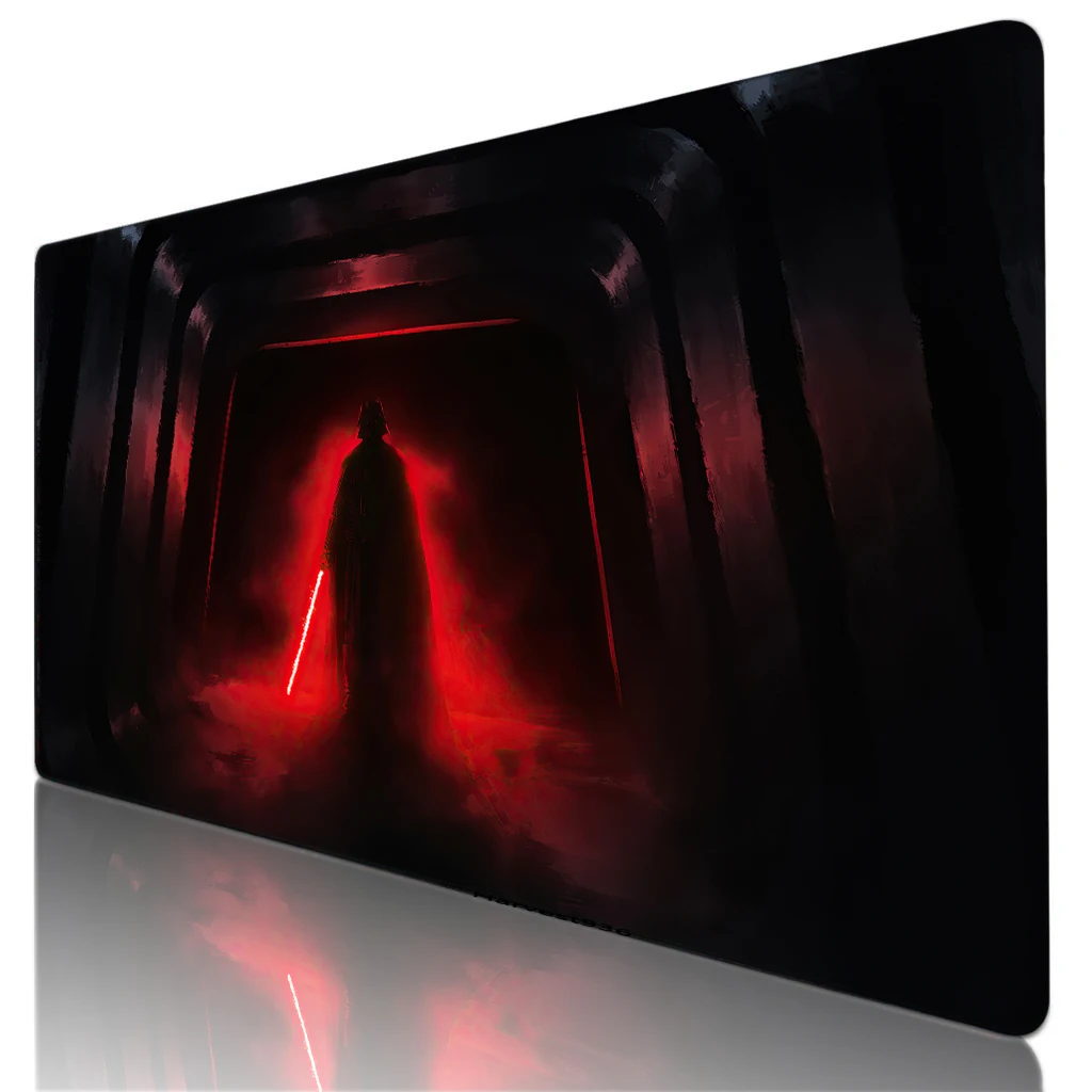 

SOVAWIN 90x40CM Large Gaming Keyboard Mouse Pad Computer Gamer Mousepad with Edge Locking XL Office Play Mice Mats