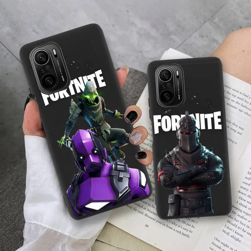 

Cartoon Battle Royales Fortnites Phone Case for Xiaomi Mi Note 11 10 9 8 11X Lite 9T CC9 POCO M3 X3 Pro SE