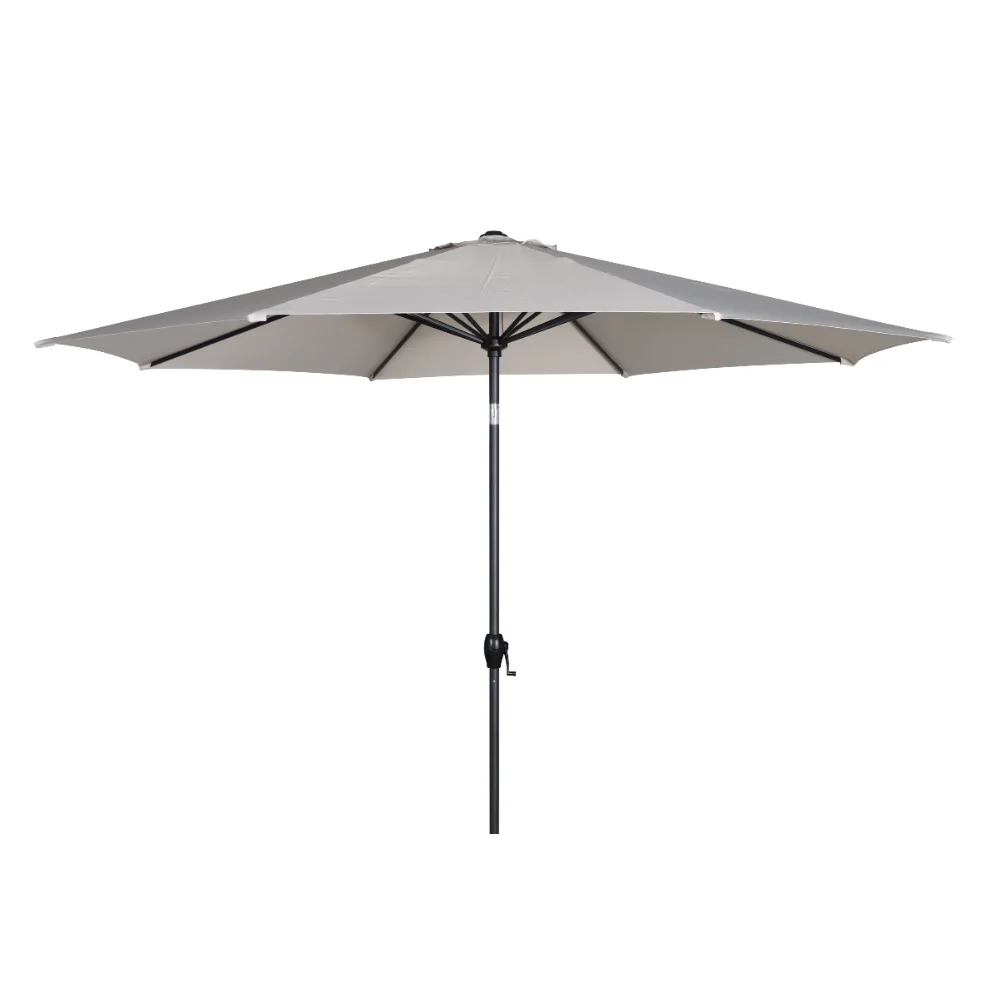 

Mainstays 11ft Stone Round Outdoor Tilting Market Patio Umbrella with Crank Umbrella Beach Patio Umbrella Outdoor