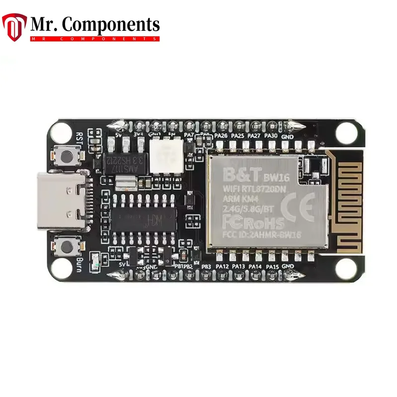 Фото 1 шт. BW16 RTL8720DN BW14 BW15 RTL8720CF BW18 комплект макетной платы NodeMCU Bluetooth-совместимый BLE 4,2 5,0 WIFI беспроводной модуль №4