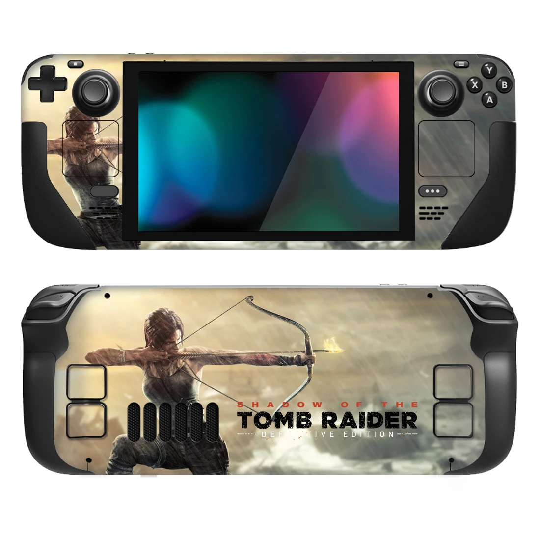 

Tomb Raider Style Vinyl Sticker For Steam Deck Console Protector Game Accessories Skin Sticker