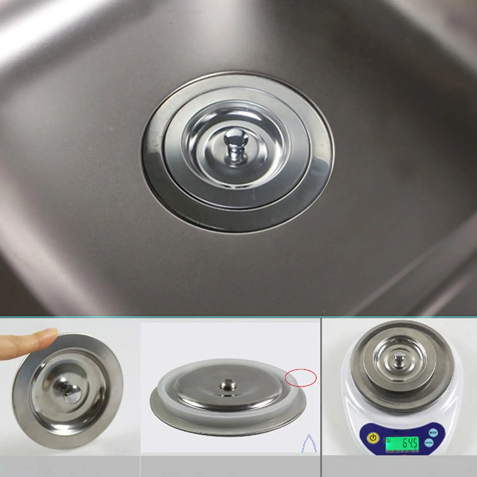 

Household Sink Accessory Anti Rust Easy to Clean Corrosion Resistant