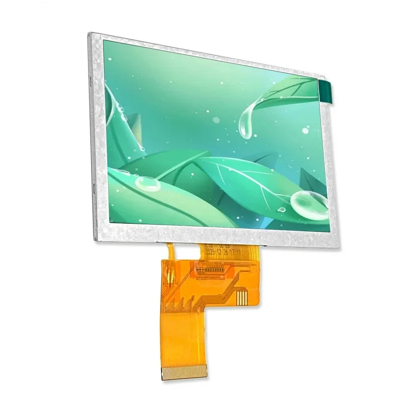 Фото 5-дюймовый TFT LCD дисплейный модуль с IPS RGB интерфейсом, яркость 500 нит, экран с разрешением 800 * 480. №1