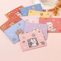 bear rabbit gift decoration postcard new year greeting card letter paper birthday card blessing thank envelope