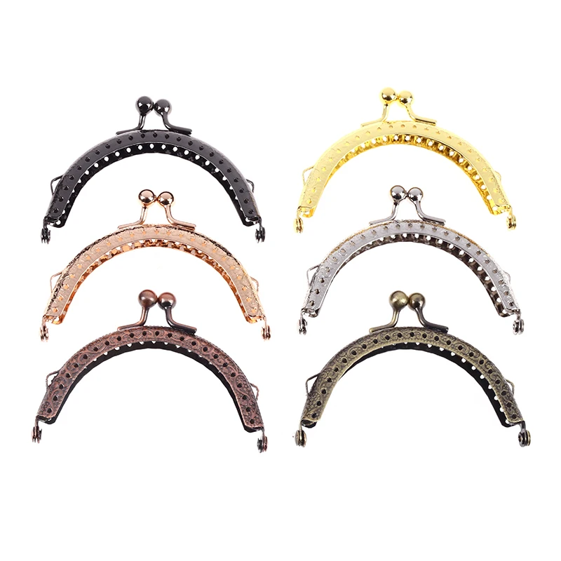 

Металлическая рамка для монет и кошелька с тиснением, 8,5 см