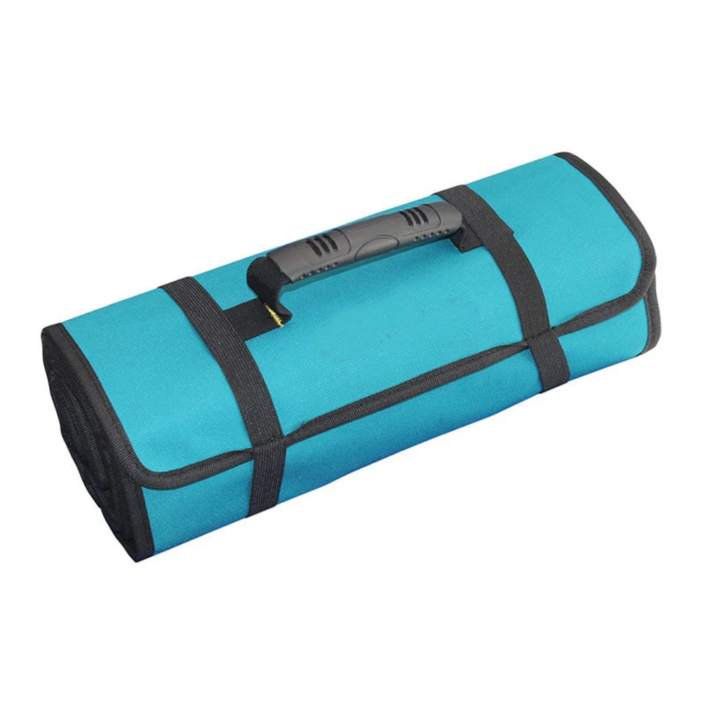 

1pcs 58cm*35cm Multifunction Oxford Cloth Folding Wrench Bag Pocket Tool Roll Storage Organizer For Mounting Pliers Screwdriver