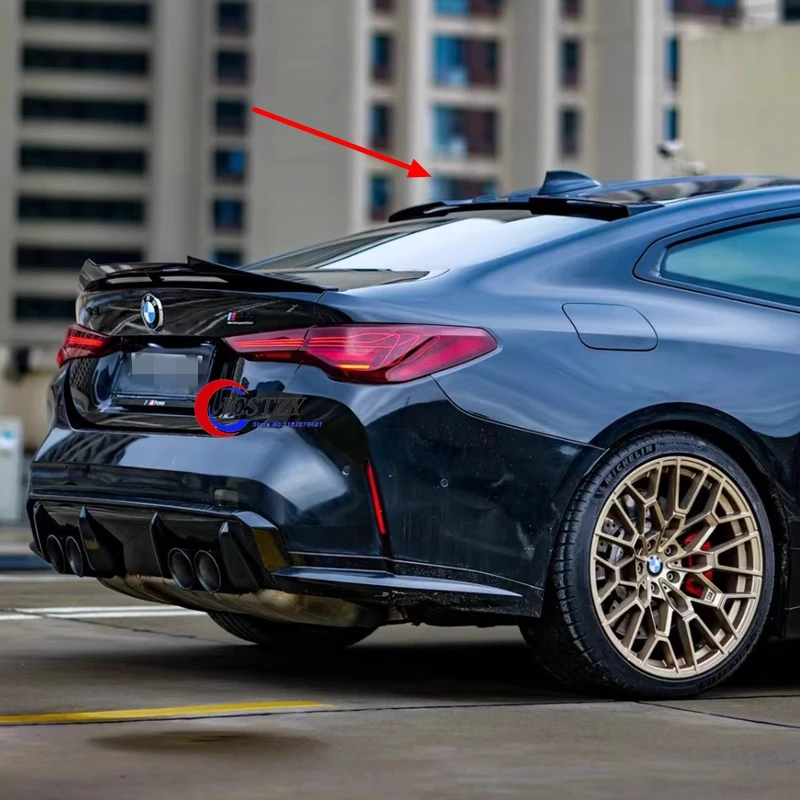 Спойлер на крышу для BMW 4 серии G22 G82 G26 420i 430i 420d 430d M440i M440d, тюнинг-комплект, задний спойлер на багажник, 2020-2024 (art.: 3920d8a899098) - 3920d8a899098