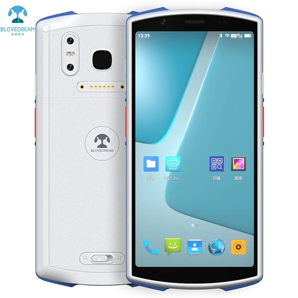 Ручной сканер штрих-кода Blovedream 5 99 дюйма Android 10 0