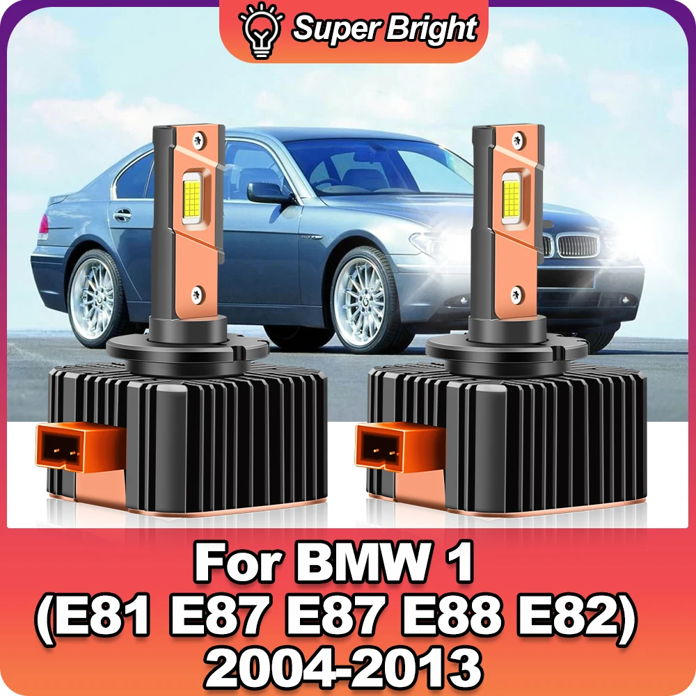 Фонари головного света D1S автомобильная лампа 2004 лм ксеноновая для BMW 1(E81 E87 E88 E82)
