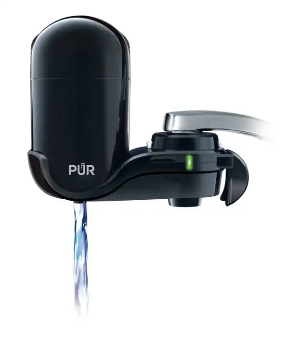 

Faucet Mount Water Filtration System, FM2000B, Black
