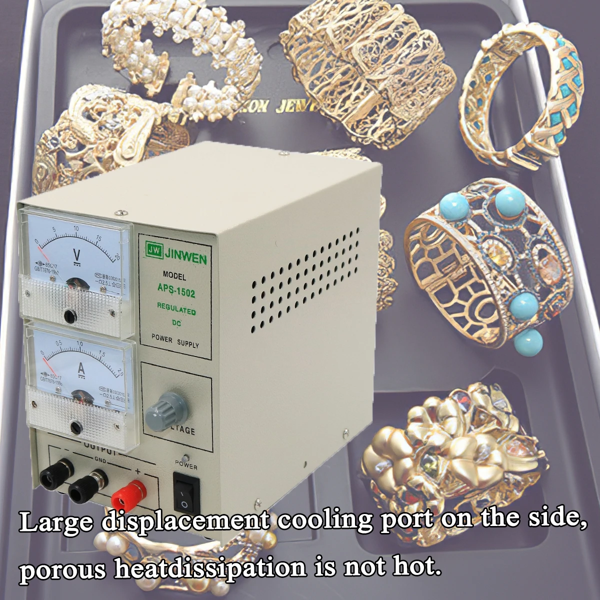 220V Electroplating Machine Gold Plating Silver Copper  Plated Platinum Gold Tool Jewellery Equipment