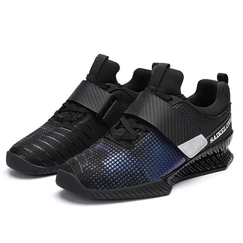 Professional Men's High-quality Weightlifting Shoes Indoor Fitness Training Shoes Non Slip Squatting Weightlifting Shoes