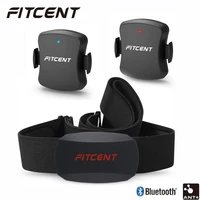 fitcent dual mode heart rate monitor ant blutooth bike cadence speed sensor cyling computer for wahoo garmin zwift sports