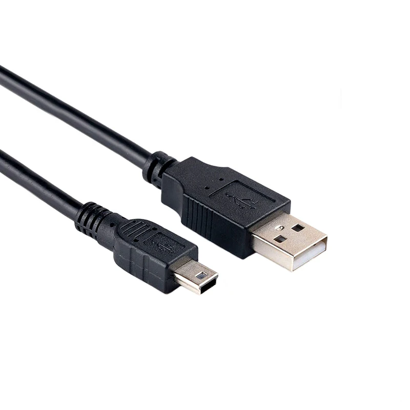 Фото Мини 5P USB кабель для передачи данных шнур провод для Canon EOS 1100D 1200D 2000D IFC-300PCU SX130 ZR950 №4