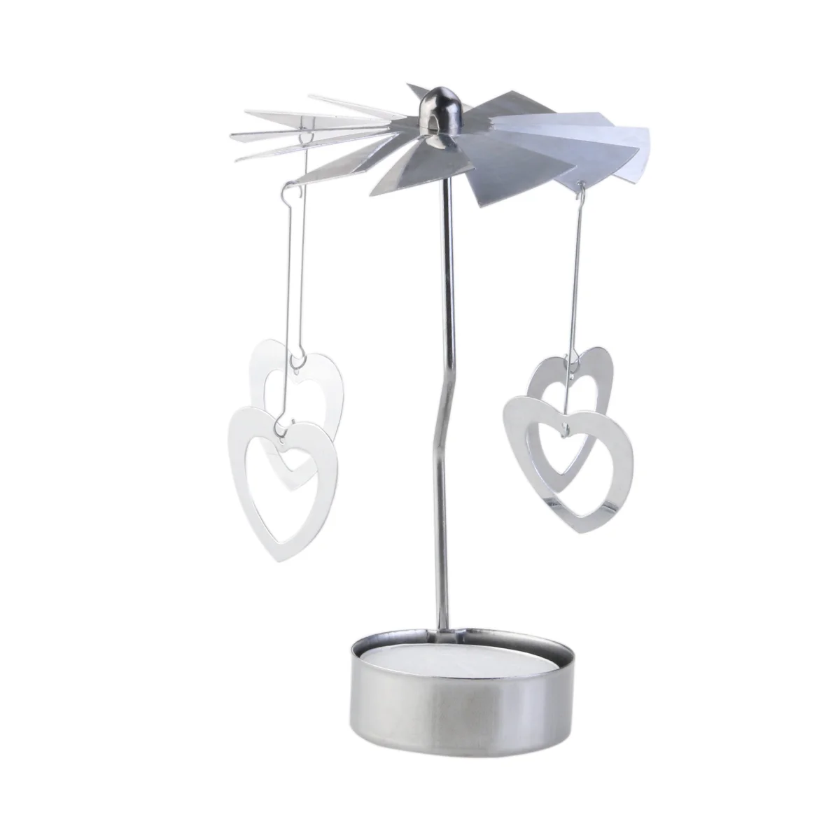 

1Pc Rotary Holder Portable Practical Tealight Stand for Kitchen