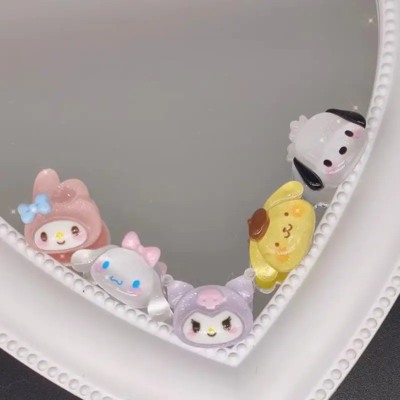 

Sanrio Kuromi My Melody Cinnamoroll милые кроссовки Украшение модные Мультяшные кавайные аниме кроссовки с пряжкой подарок для девочки на день рождения