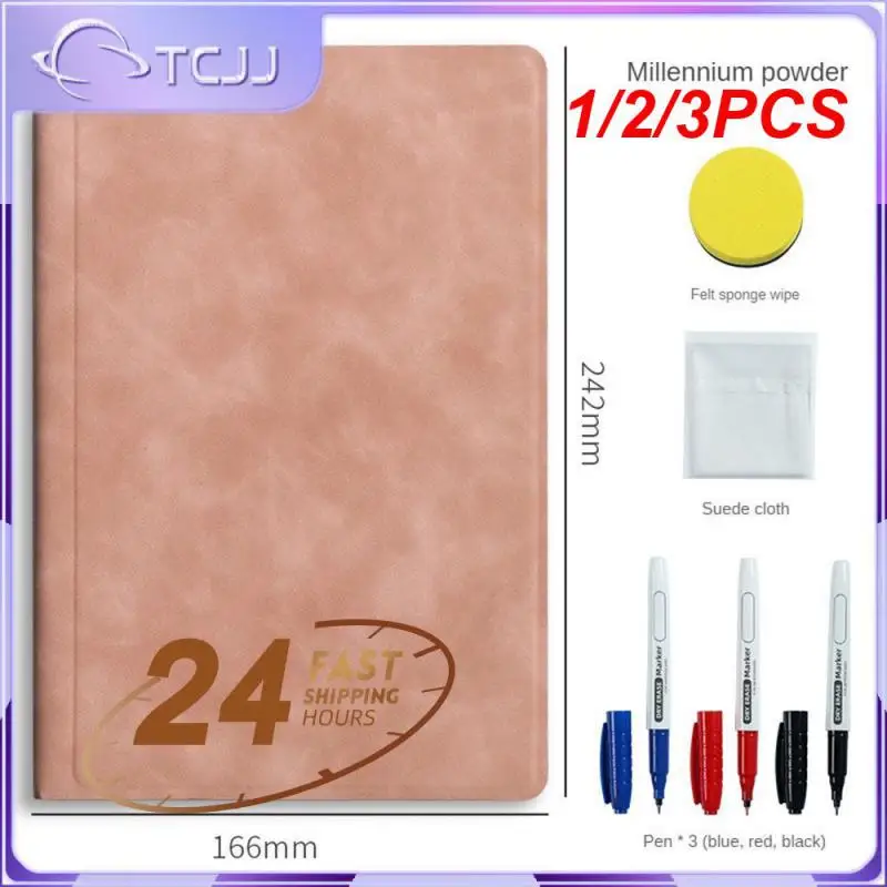 

1/2/3 шт., стильная многоразовая кожаная доска-планировщик