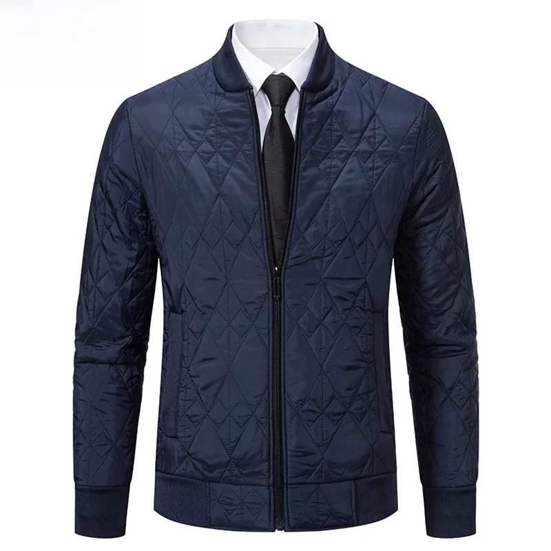 Зимняя одежда Nanjiren для папы верхняя пальто с хлопковой подкладкой мужчин