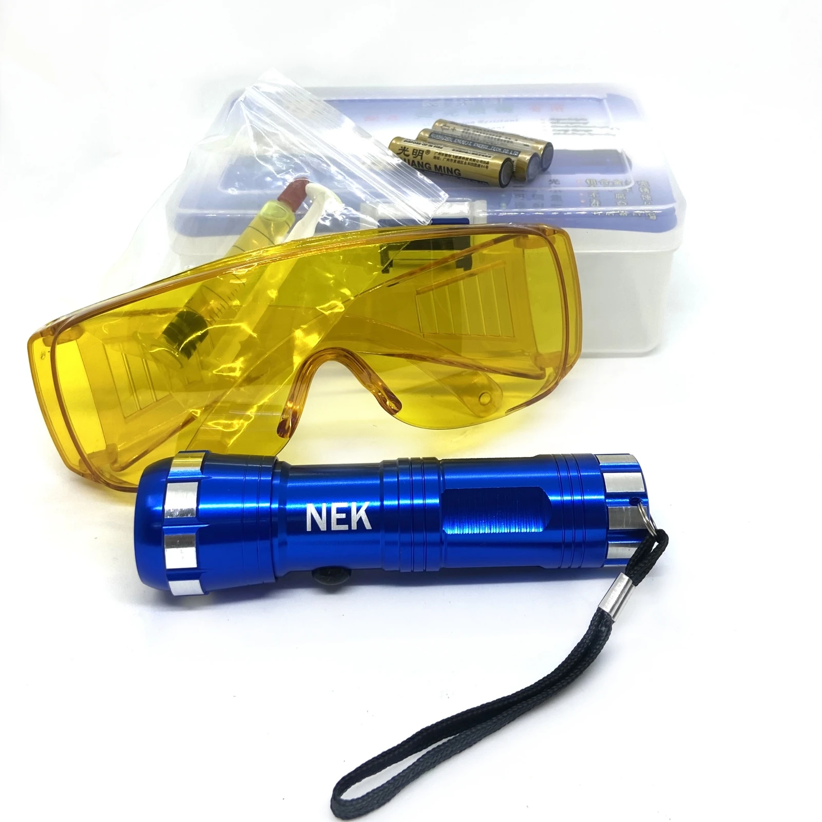 

RV65F флуоресцентный детектор утечки для обслуживания автомобильного кондиционера/флуоресцентная лампа/флуоресцентные очки