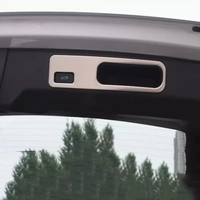 Для Geely New Atlas FX11 Boyue L 2023 2024 нержавеющая дверная переключатель для багажника
